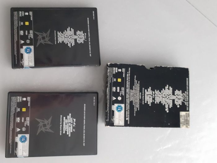Metallica , U2 , The Doors - dvd
