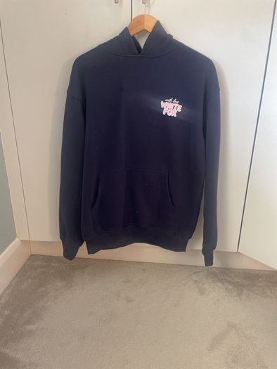 White fox hoodie