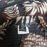 Shein  Palazzo Black  Printed Trousers.   S.4XL  - 18-20. NEW. Image 4