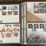 Collection of  78 UK First Day Cover stamps 2007 to 2009 in album Image 3