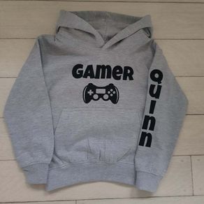 Personalised kids gaming hoody