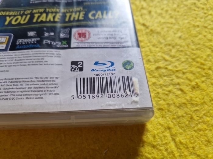 Watchmen The end is night Parts 1 and 2 PlayStation3 ps3 games Original