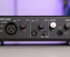 Tascam US-1x2HR USB High-Resolution Audio Interface