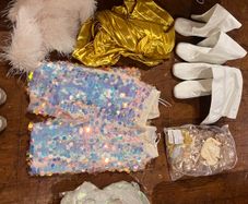 Retro Disco Costume And Decor Bundle