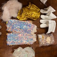 Retro Disco Costume And Decor Bundle