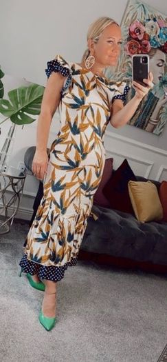 Never fully dressed midi dress