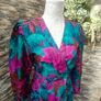 Vintage 80s Shelby Wrap dress XS Image 2