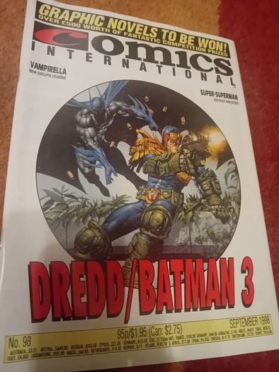 comics international no 98 1998