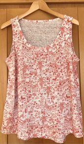 Ladies 100% Linen Top