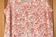 Ladies 100% Linen Top