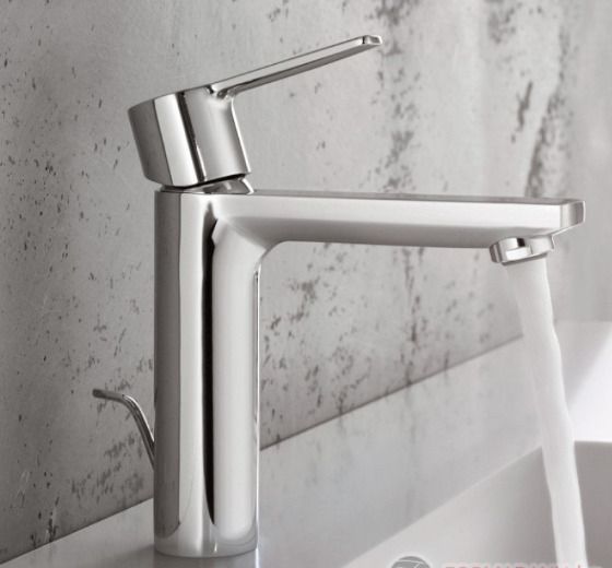 Grohe Lineare Basin mixer with pop-up waste