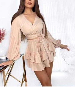 Top and skirt set