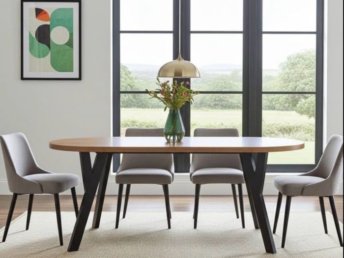 Extendable dinning table