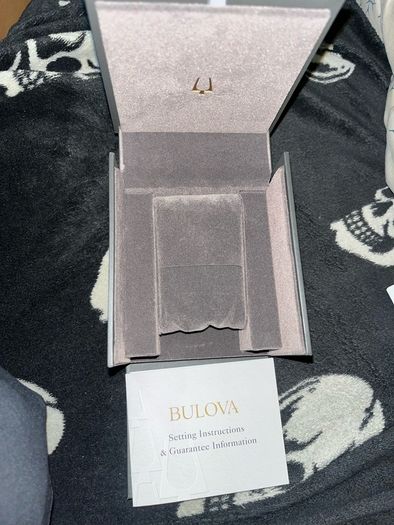 Bulova Watch gift Box