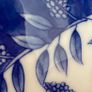 Vintage Imari porcelain blue and white bowl Image 5