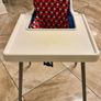Ikea Antilop high chair with tray, safety straps, cushion and cover Image 2