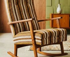 vintage rocking chair