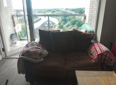 2 seater deep couch