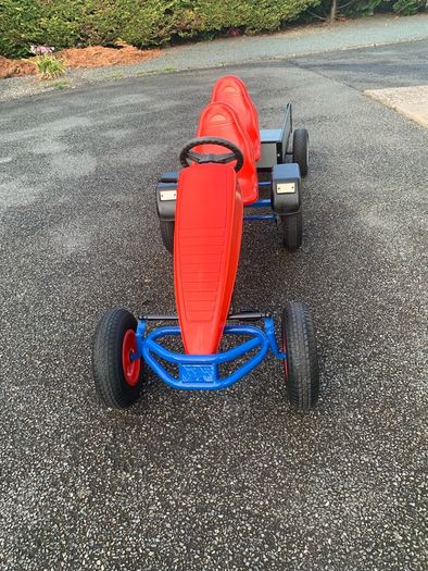 Berg go kart and trailer