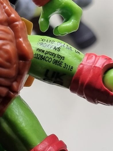 Collection of Playmates Teenage Mutant Ninja Turtles Mayem figures.