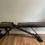 Foldable Adjustable Weight Bench + Dumbbell Weights Image 2