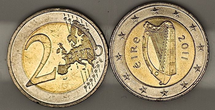 Ireland 2011 2 Euro Coin Beautiful Uncirculated (available)
