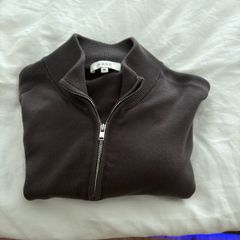 Arne Quarter-Zip Jumper (Dark Grey)