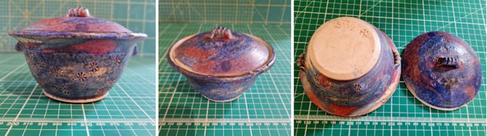 Michael Kennedy Pottery Lidded Sugar Bowl