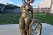 Art Nouveau figural clock from the 1920s