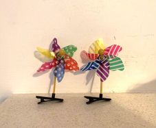 Windmill Hair Clips