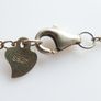 Vintage 925 Sterling Silver Name Chain Necklace length 19" - 3,5g Image 5