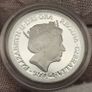 Gibraltar 2021 Silver Proof Sovereign Pure Silver .999 in Original Holder Image 3