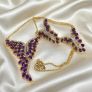 Silver Harry Ivens Amethyst & Zircon Statement Set Image 2