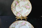 2  x  Antique Bauer Rosenthal &amp; Co BRC Germany  Porcelain Plates "Alice"