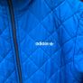Adidas Reversible Mens Y2K Padded Jacket Blue\Red Stripe Small Image 7