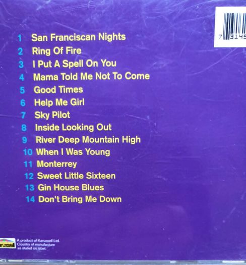 Eric Burdon & The Animals - Inside Out CD