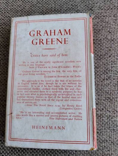 Graham Greene Journey Without Maps 1950 hardback with dustcover in good condition with some signs of wear on the dustcover see photos FREE STANDARD POSTAGE INCLUDED