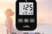 Adia Glucose Monitor with 100 Blood Test Strips