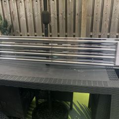 Radiator VERTICAL chrome 1500 x 300