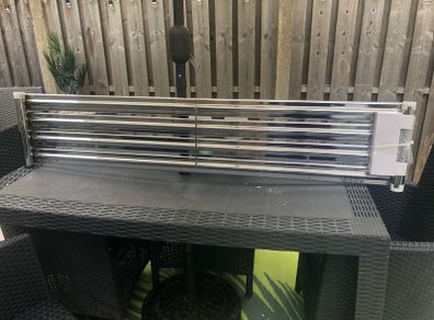 Radiator VERTICAL chrome 1500 x 300