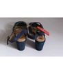 PieSanto Navy Blue Leather Suede Sandals EU35 UK2 Block Heel BNIB Spain  CAN POST Image 9