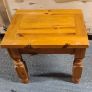 Pair of Solid Wood Wooden Side / Bedside Tables Image 3
