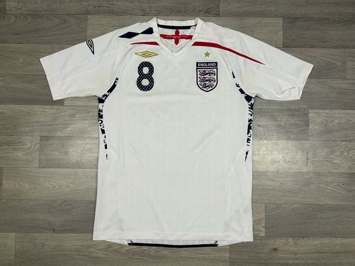 Vintage 2007 Umbro England Frank Lampard Jersey Shirt Mens Small