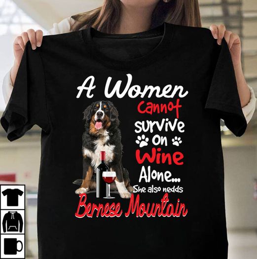 1 design 30 versions a woman can not survive on wine alone