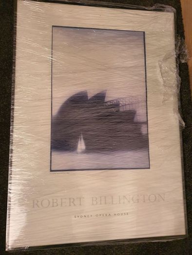 Sydney Opera house, pristine condition print, framed.