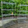 Stainless Steel Shelving Chrome Grid - Stainless Steel - Very Sturdy Image 2