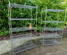Extra Large Grid Shelving Stainless Steel - Very Strong - Reduced