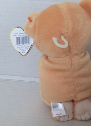 New Hope beanie bear tag attached collectable