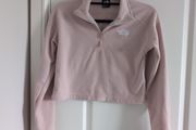 North Face Light Pink Fleece Top