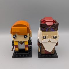 41621 LEGO Ron Wesley and Albus Dumbledore BrickHeadz